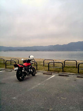 2006年4月26日、琵琶湖、湖東