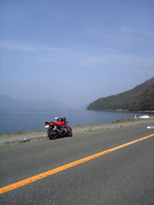 2006年10月18日、滋賀県、琵琶湖・湖東