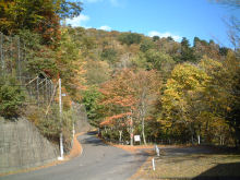 2007年10月31日、奈良県大台ケ原、紅葉